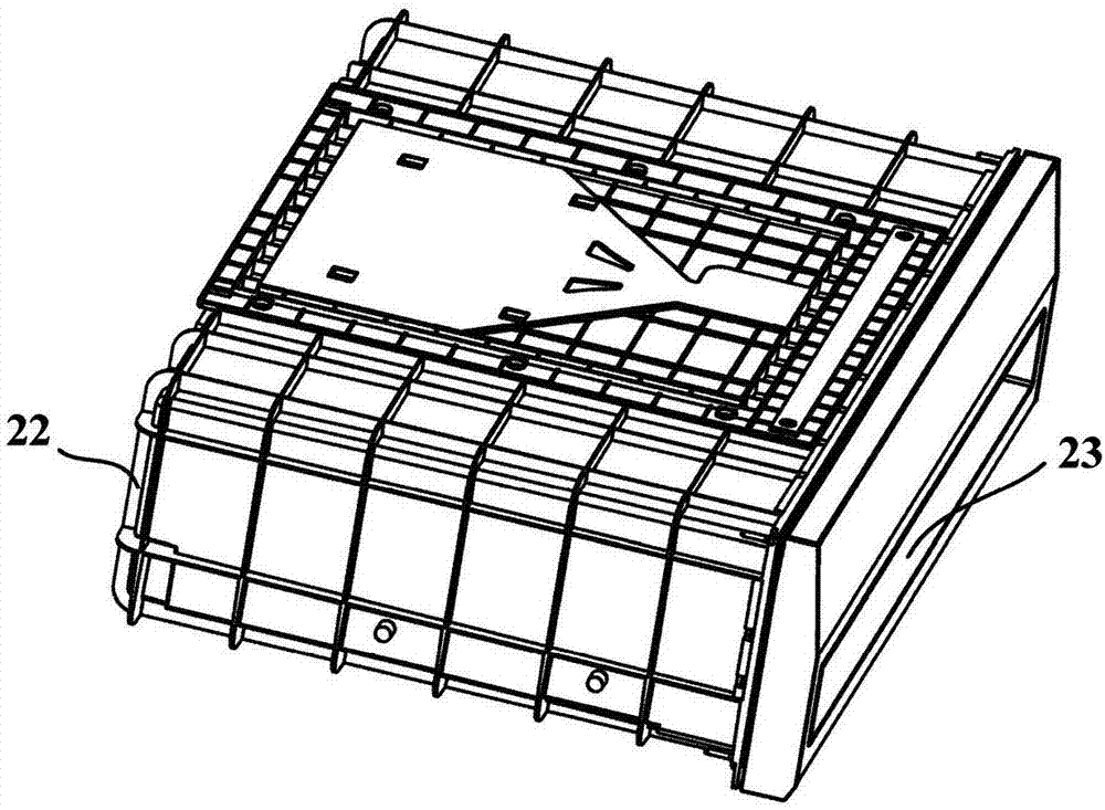 Cold storage and freezing device