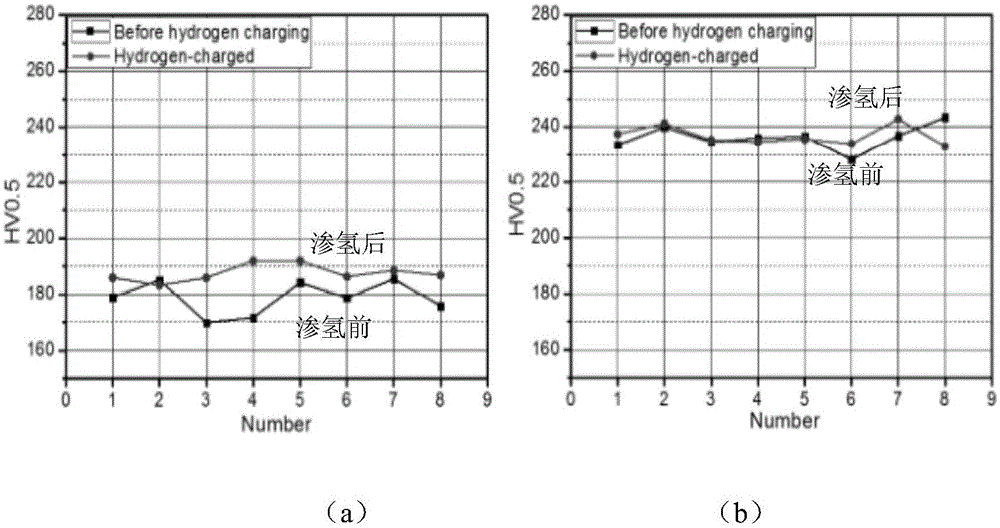 Method and device capable of improving hydrogen brittleness resistance of stainless steel materials substantially