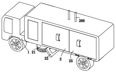 Road sweeper with garbage treatment function