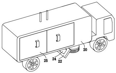 Road sweeper with garbage treatment function