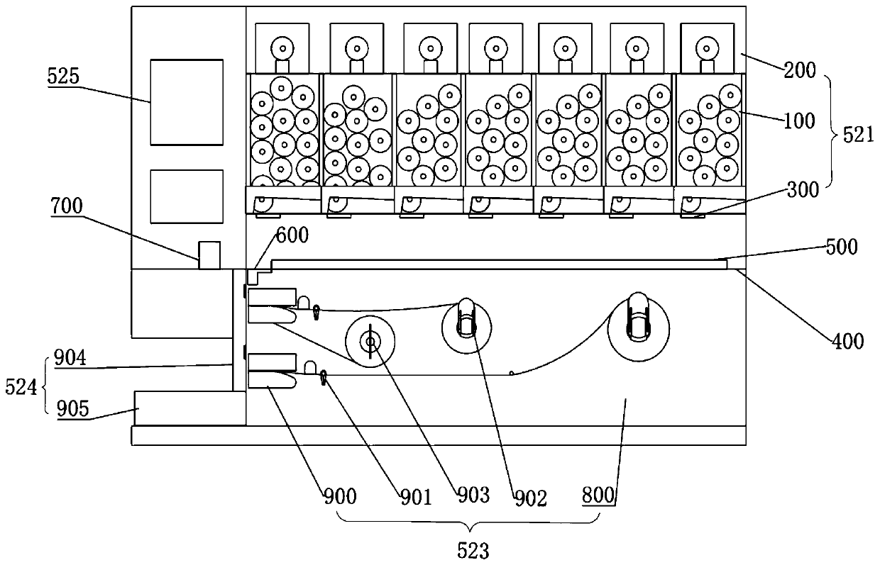 Intelligent blood sampling management system and management method thereof