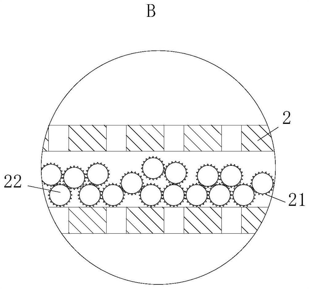 Grinding device for ceramic processing production