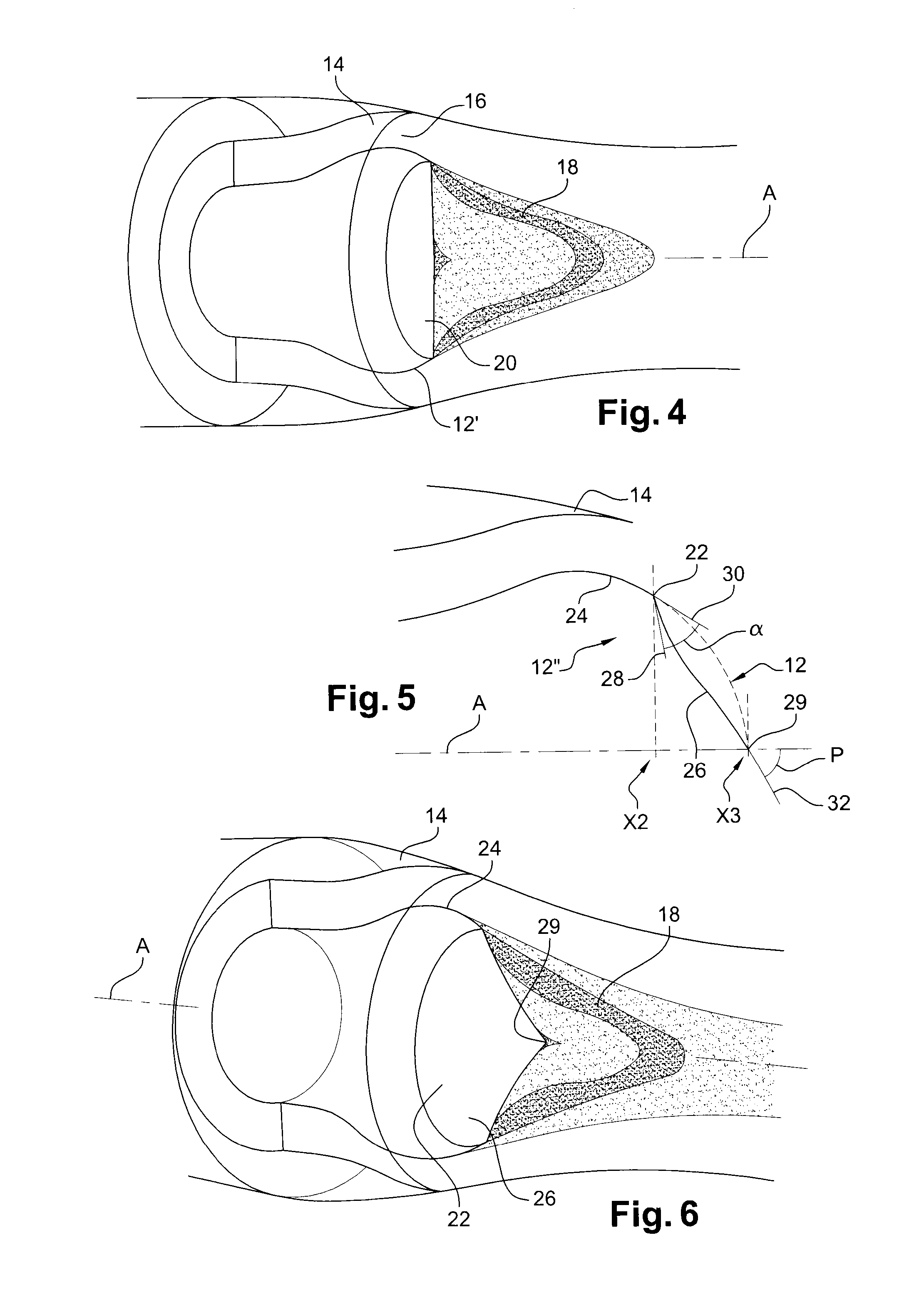 Exhaust centerbody for a turbine engine