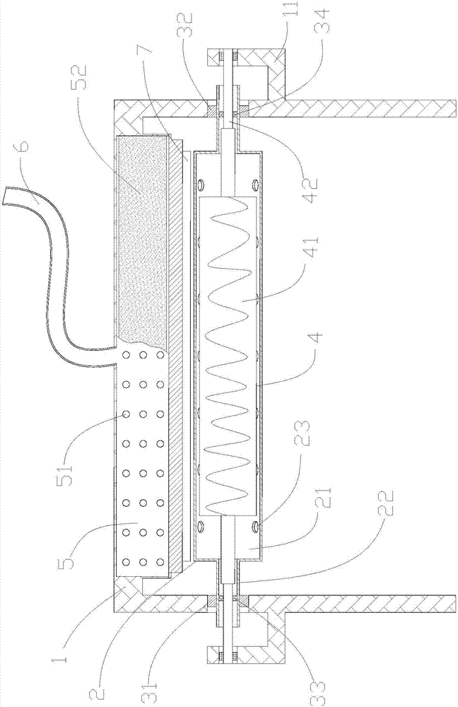 Drying and degassing unit for printing machines