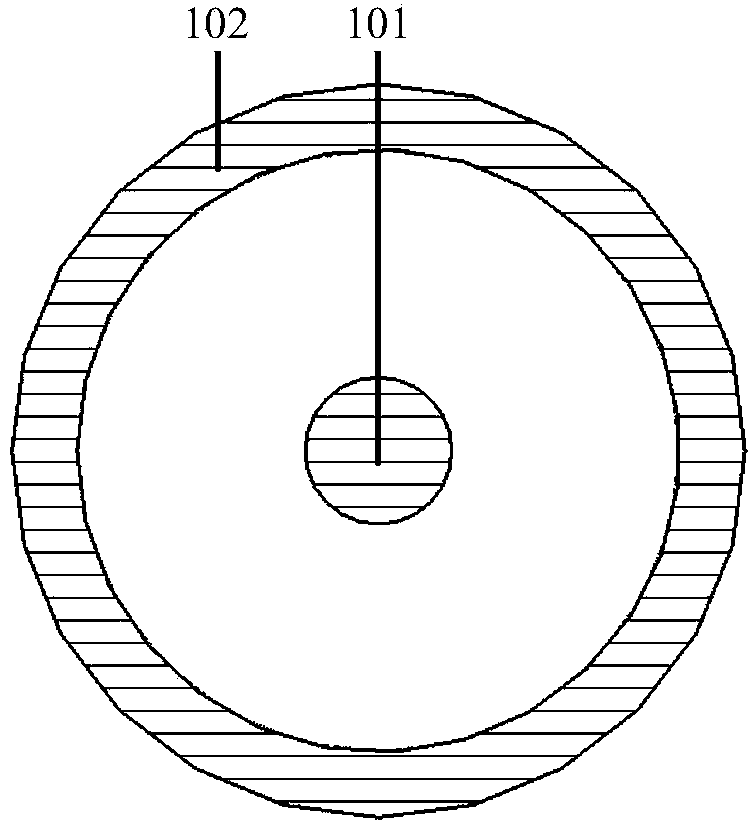 Compact relativistic magnetron with TE10 output mode