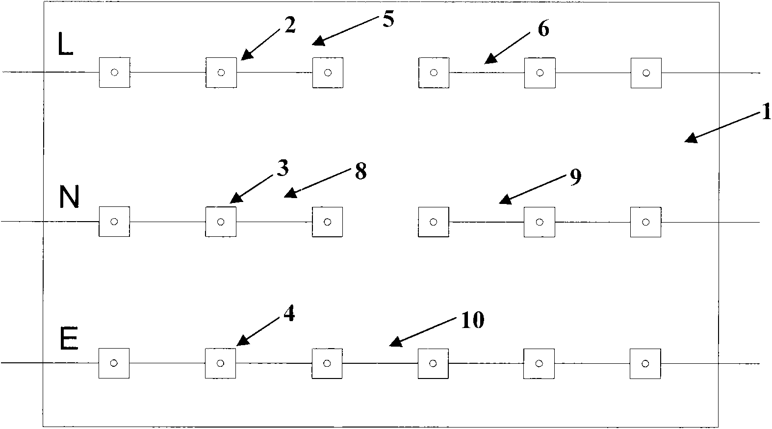 Common mode filter for inhibiting conducted electromagnetic interference