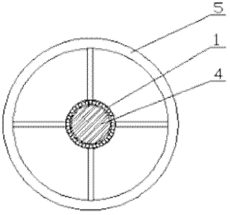 Lightning protection device for protecting small fan in microgrid