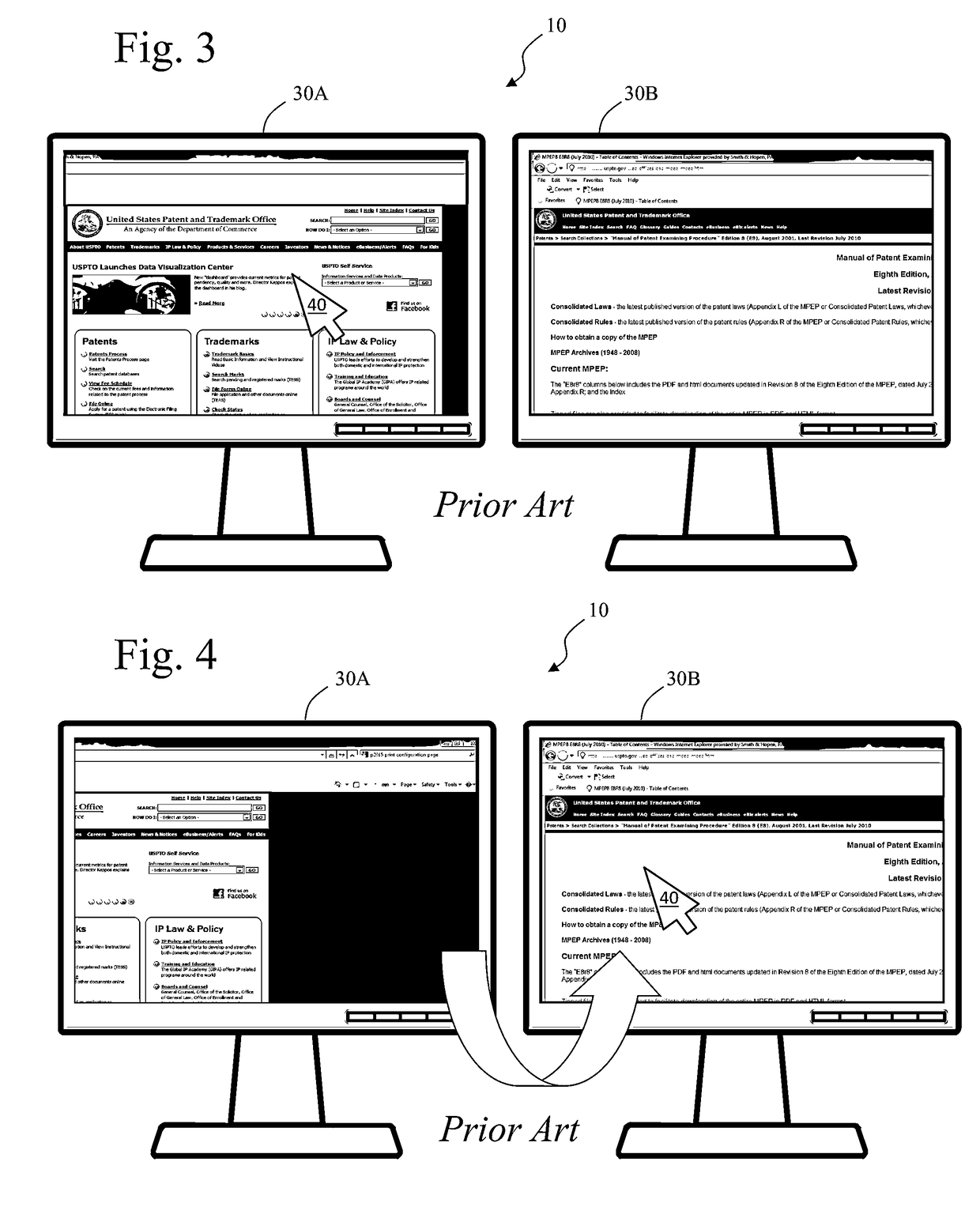 View locking multi-monitor screen magnifier