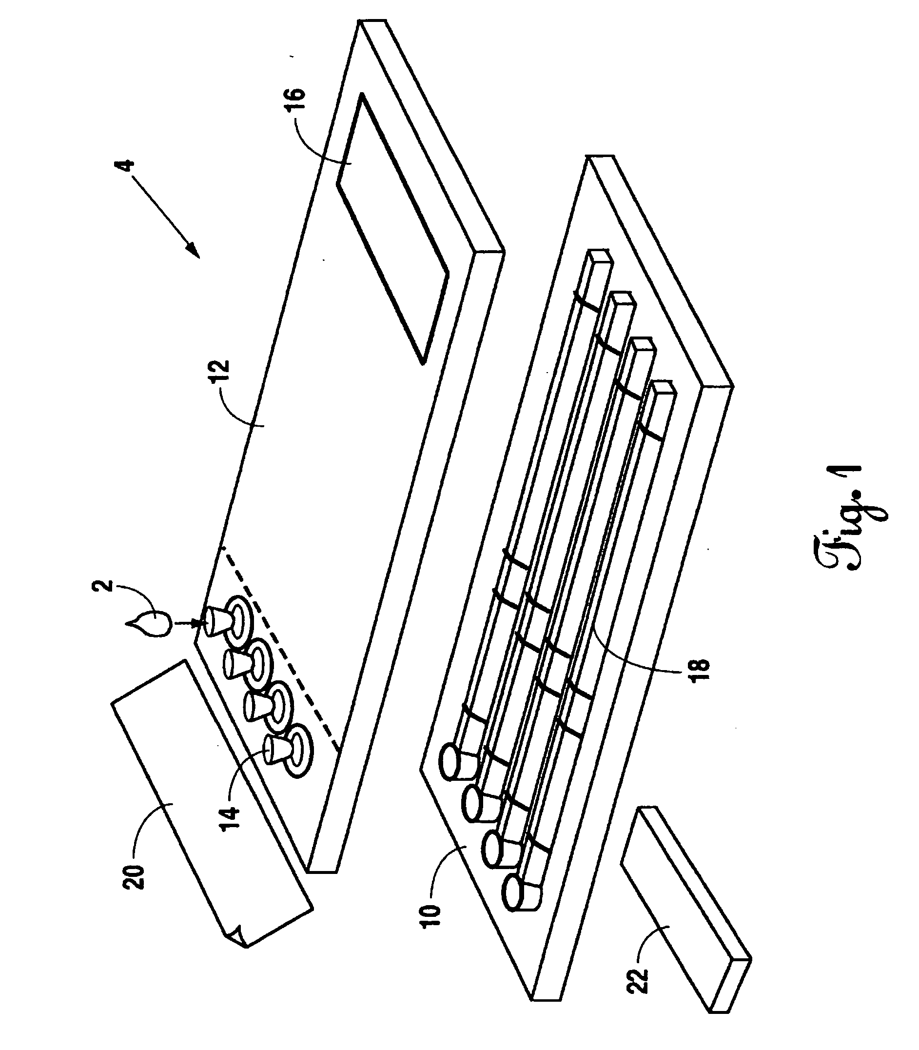 Magnetically-assisted test strip cartridge and method for using same