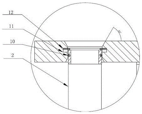 A filter element quick disassembly structure