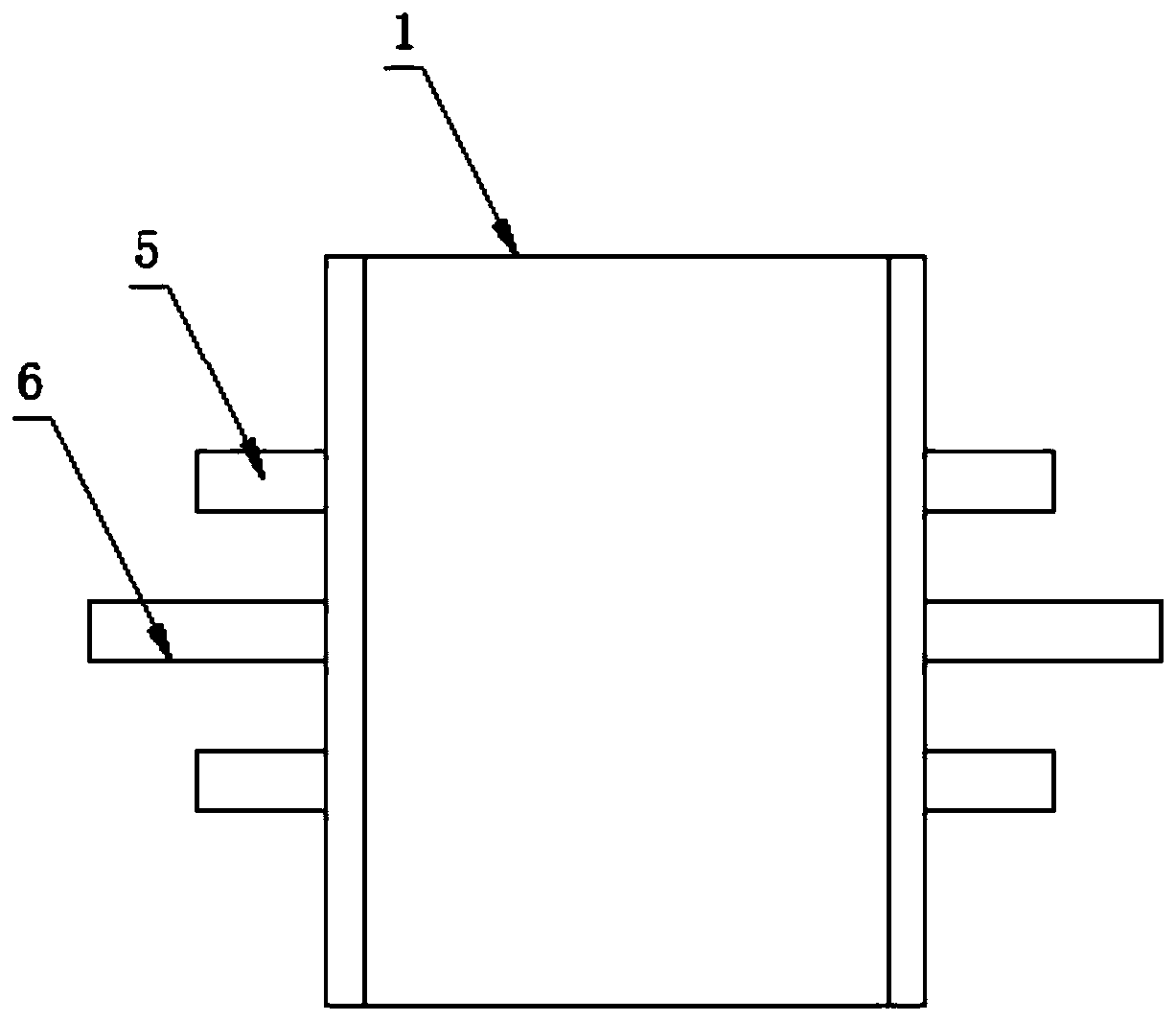 A chip-type high-voltage silicon stack and its production process