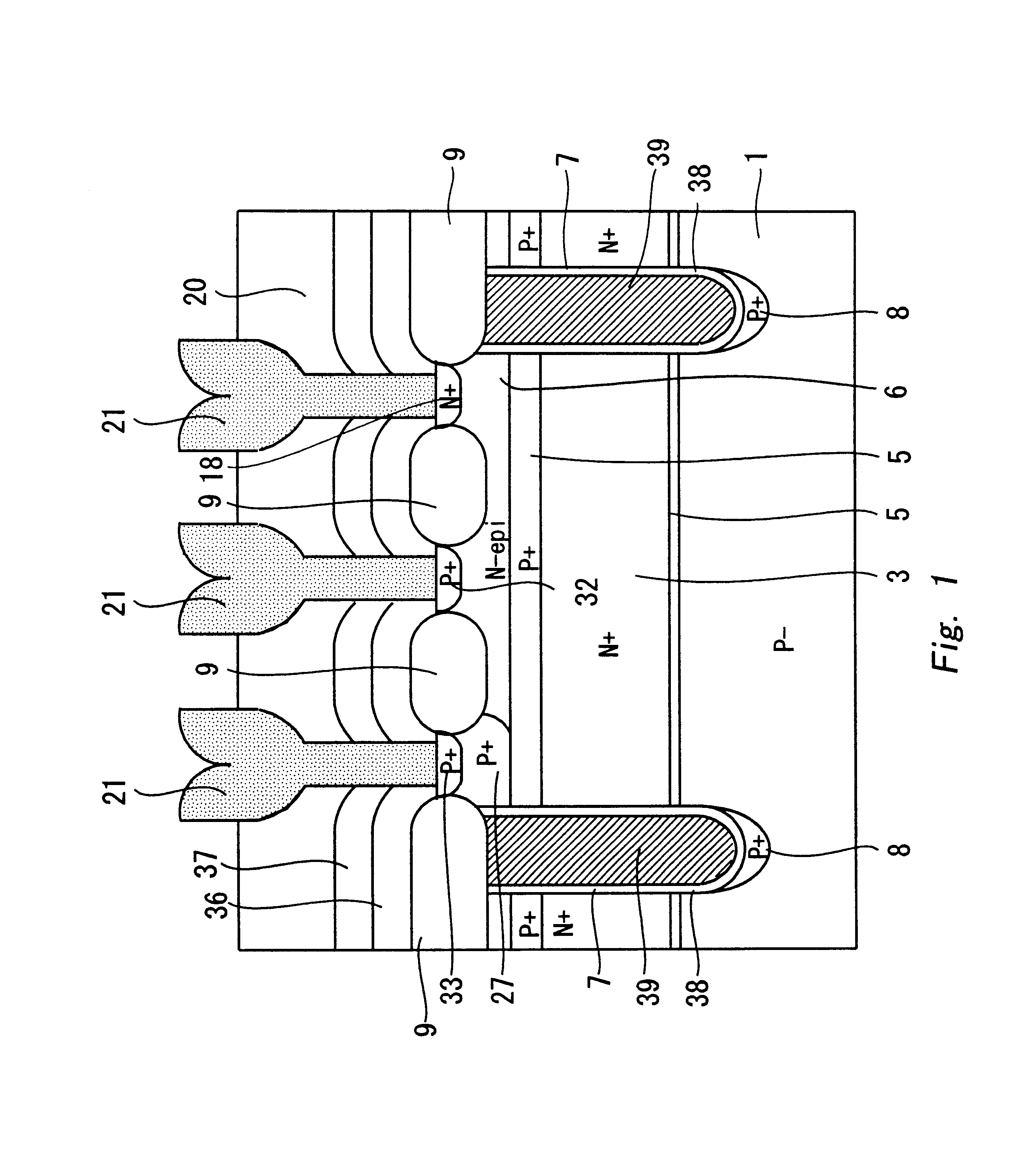 Vertical PNP bipolar transistor