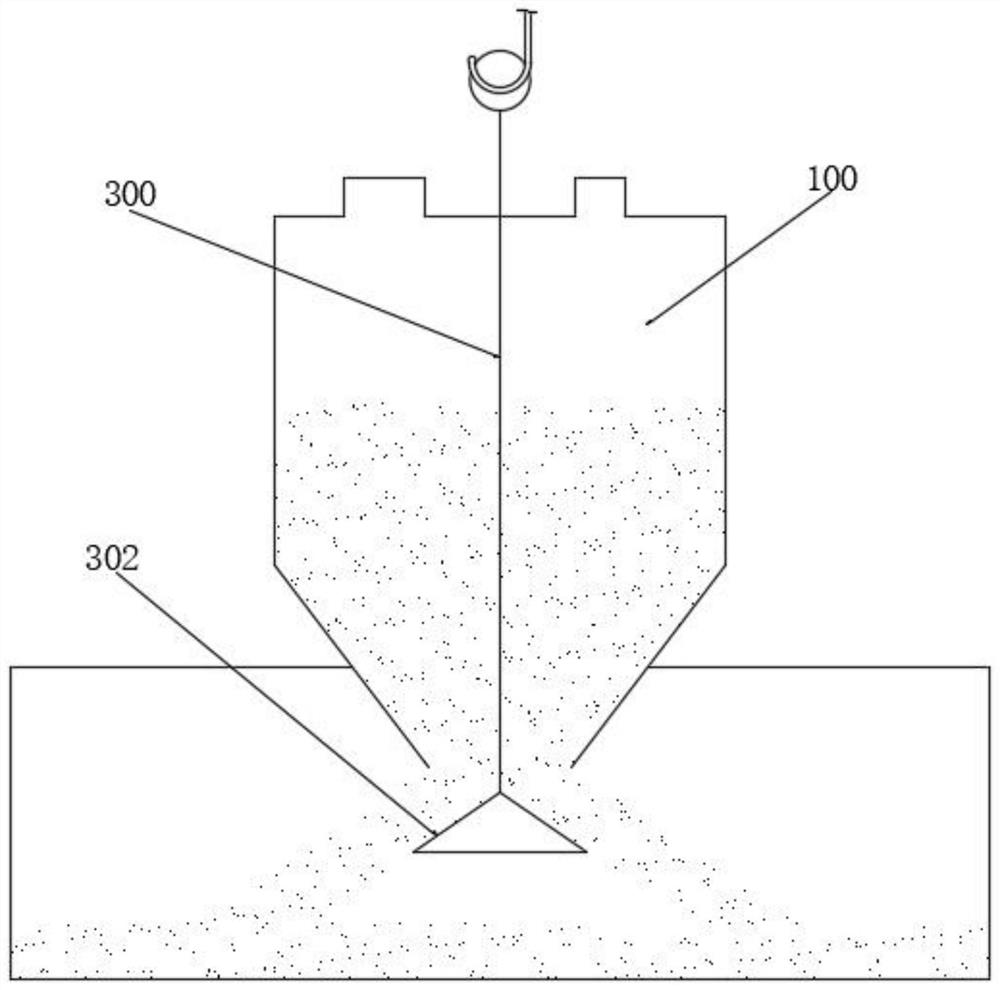 Powder feeding barrel