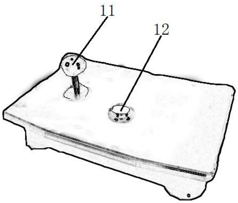 A large-scale game scene rehabilitation system and method based on eye movement and EEG information