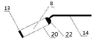 Visible-light communication multiplex modulated antenna