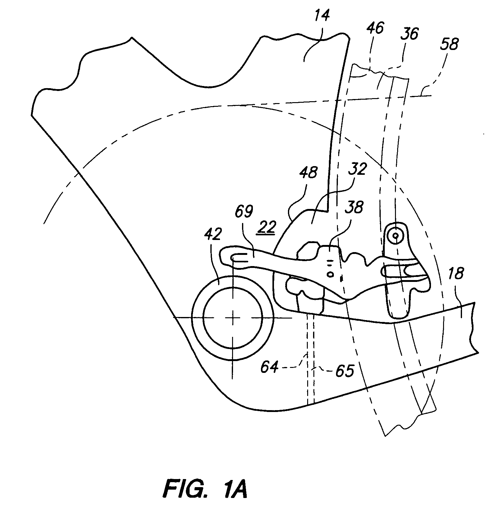 Aerodynamic time trial bike