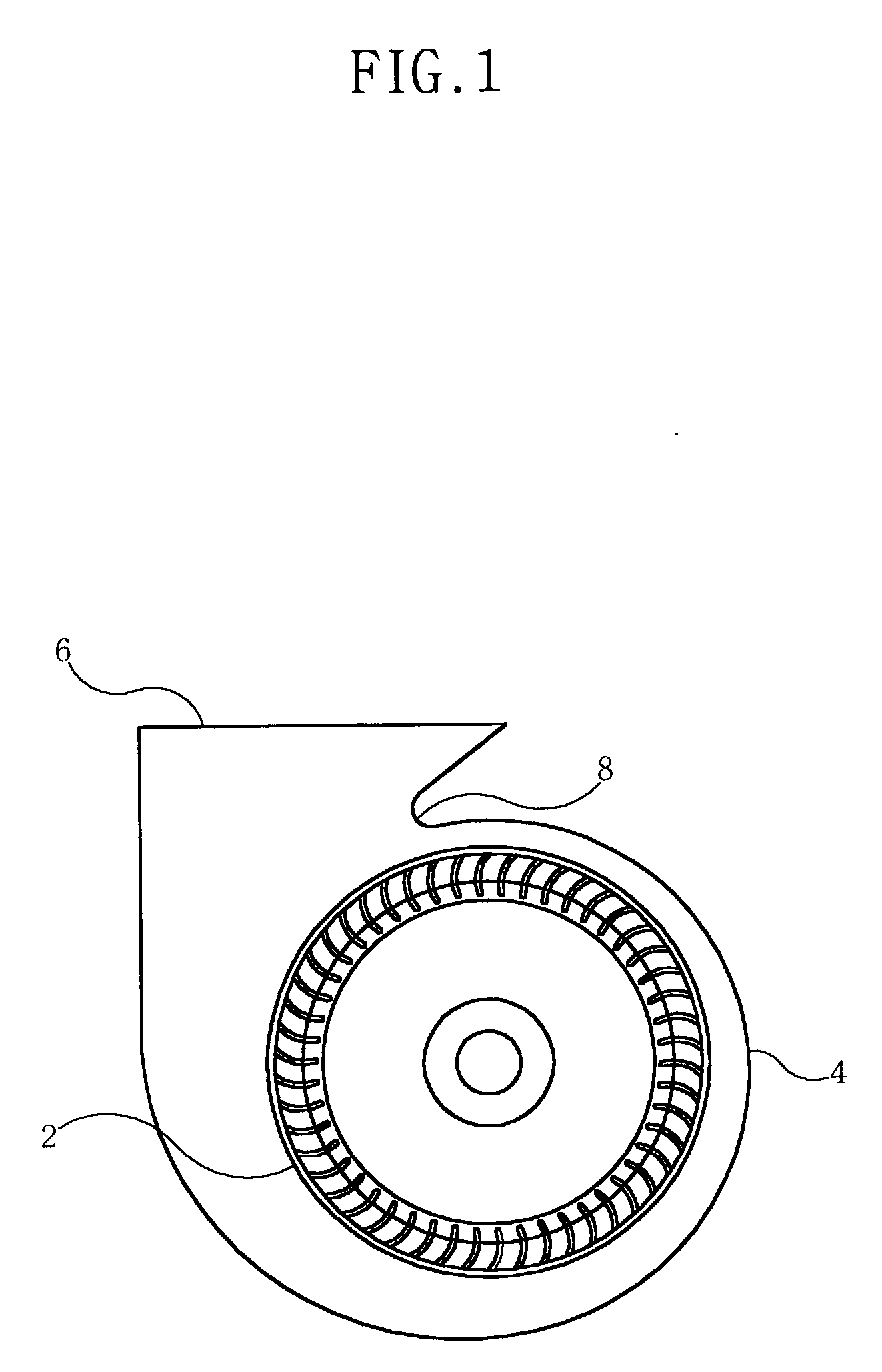 Scroll casing for centrifugal blowers