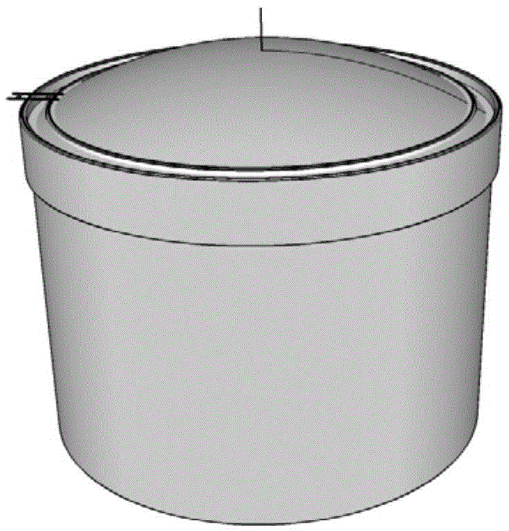 Remote appearance inspection and measurement method and system for nuclear power plant containment