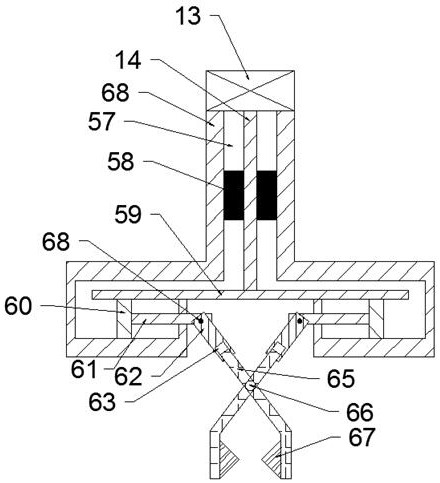 Equipment for steel bar straightening, notch flat-grinding and collecting after cutting-off