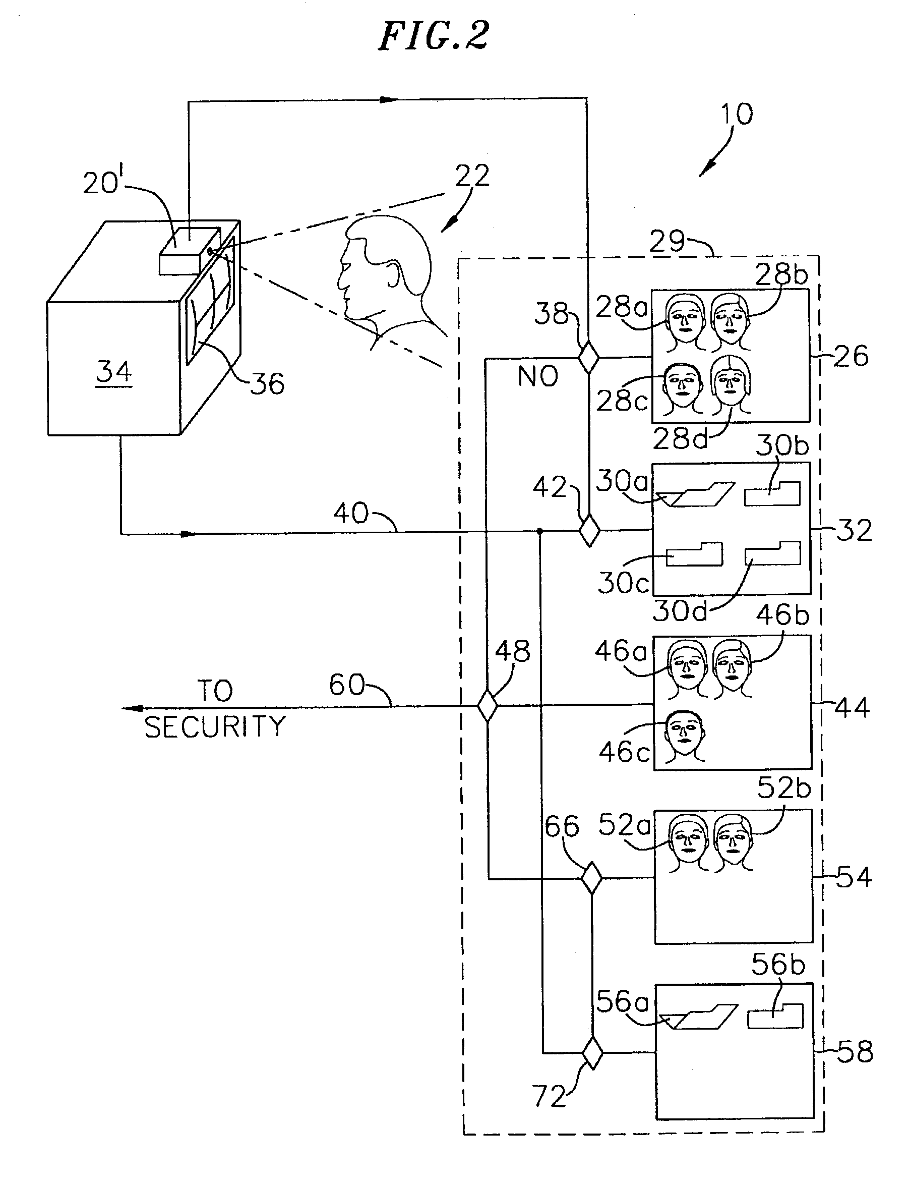 Passive biometric customer identification and tracking system