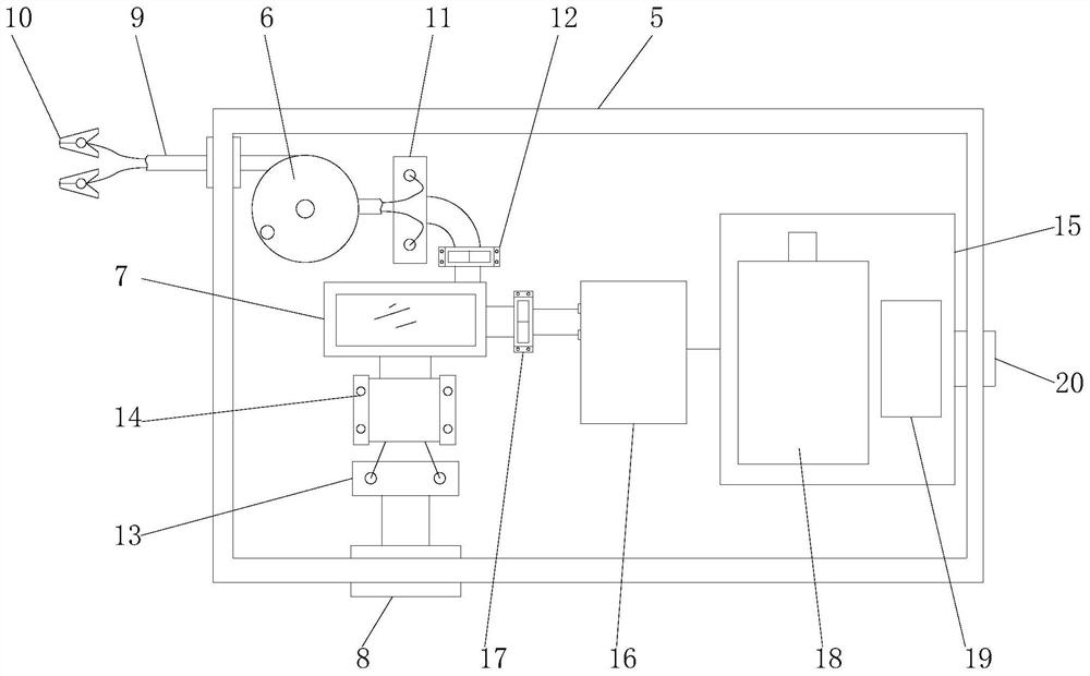 Mobile low-voltage temporary electricity metering device