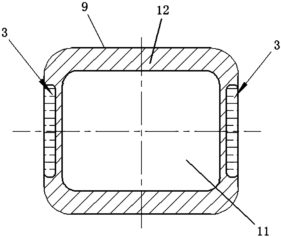 Optical heating window of camera