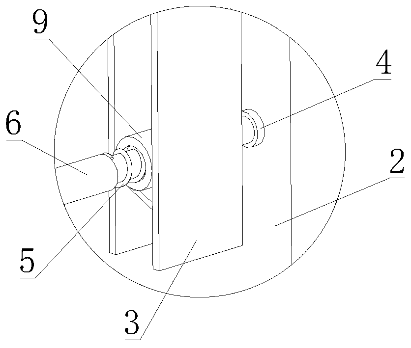 Steel beam damping structure