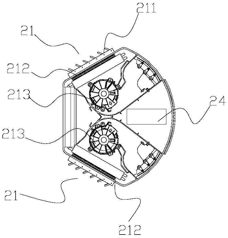 Air conditioning and purification integrated machine