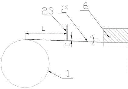 Online monitoring device and method for wire bow of wire mesh of multi-wire sawing machine