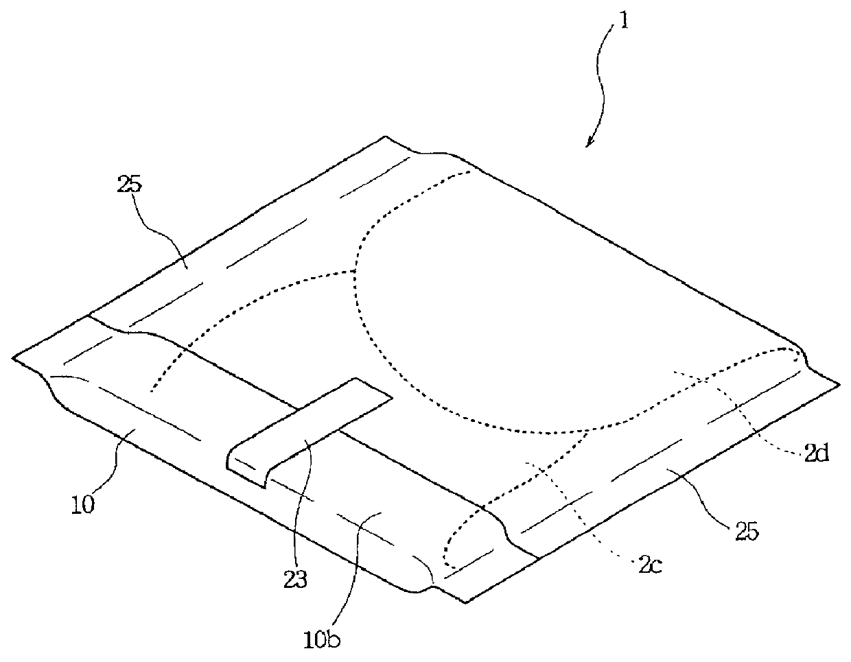 Package for absorbent article