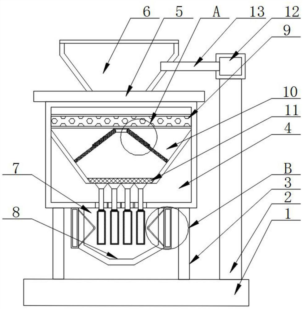 Metal smelting liquid recovery device based on steel smelting machining and use method thereof