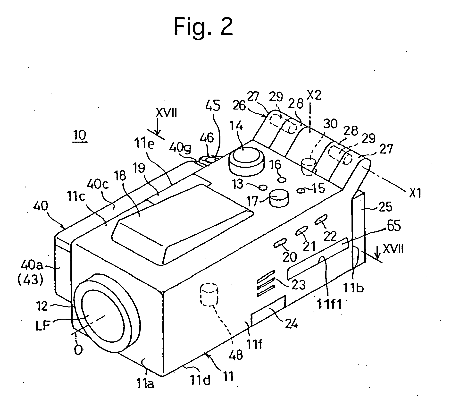 Heat radiating structure of a digital camera