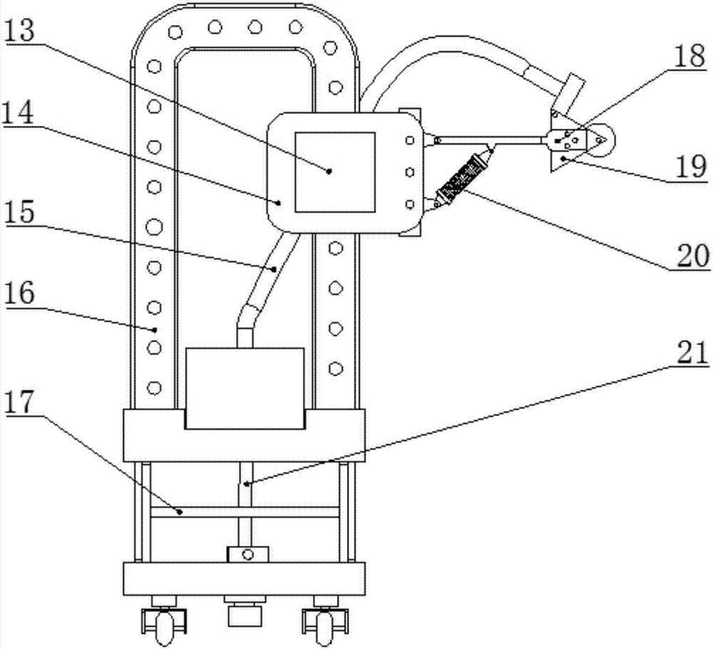 Wall painting machine