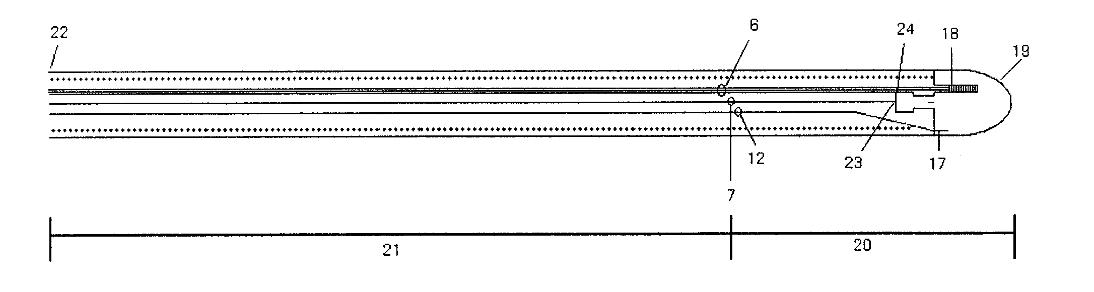 Catheter for endovascular treatment on hypertension