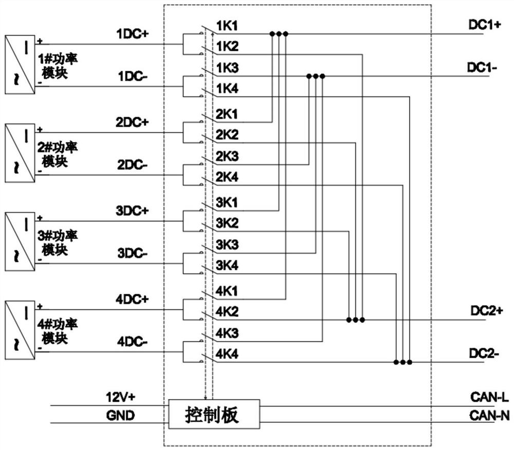 DC pile charging power flexible distribution method and system