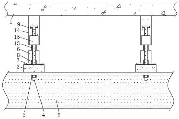 A wire slot connection structure for an information and communication computer room of an electric power company