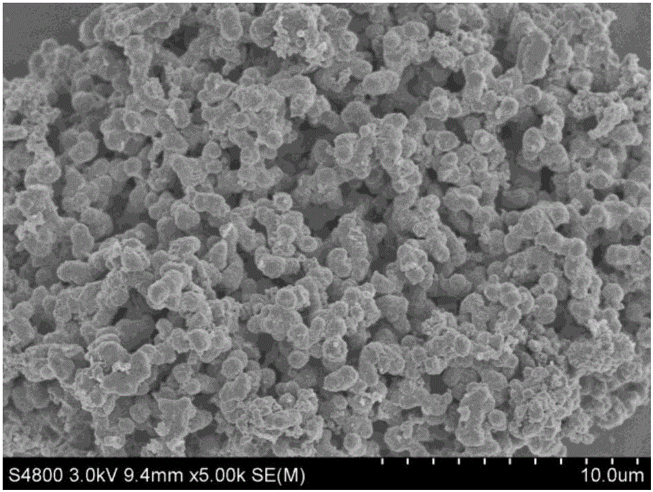 Preparation method of lithium titanate and polyaniline composite with good rate capability