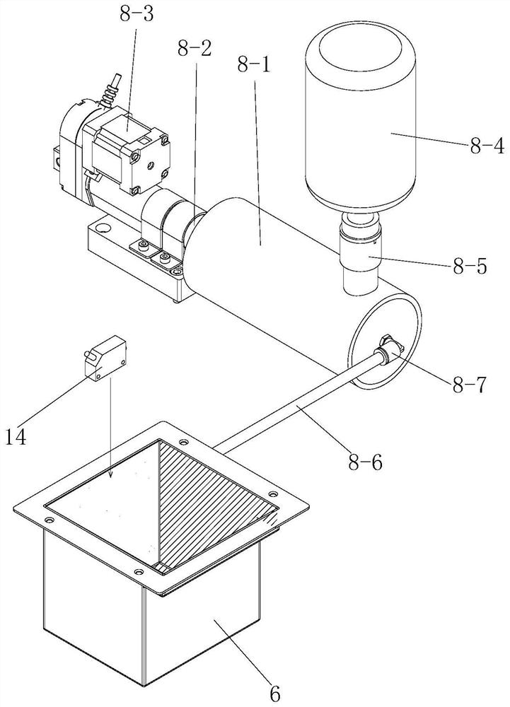 Ceramic printer and process method thereof