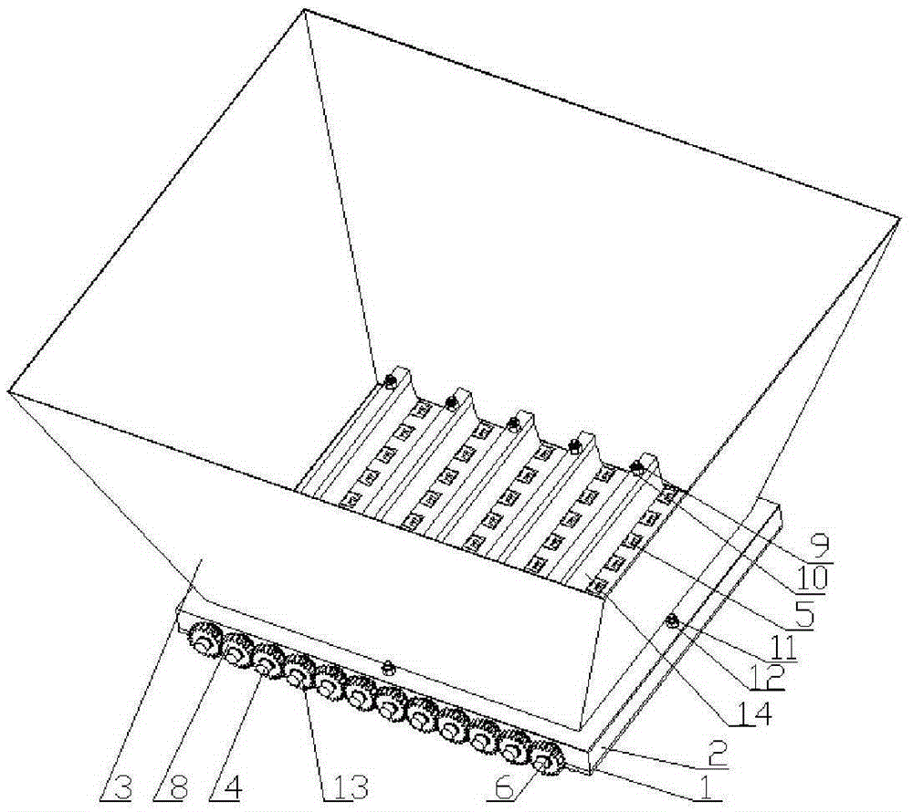 A Combined Hole Wheel Type Tray Seeder