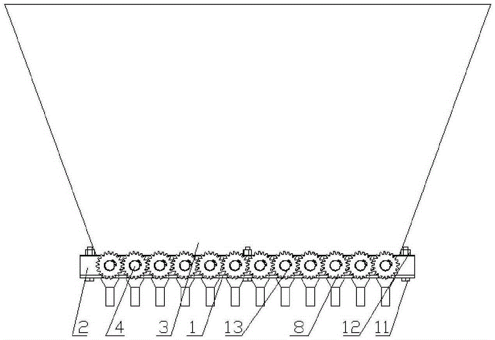 A Combined Hole Wheel Type Tray Seeder