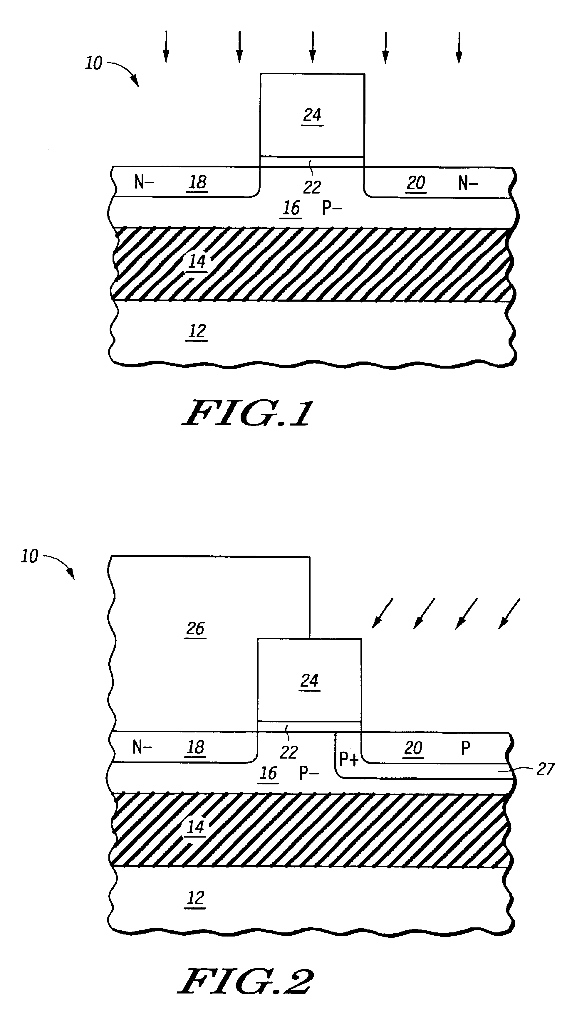 One transistor DRAM cell structure and method for forming