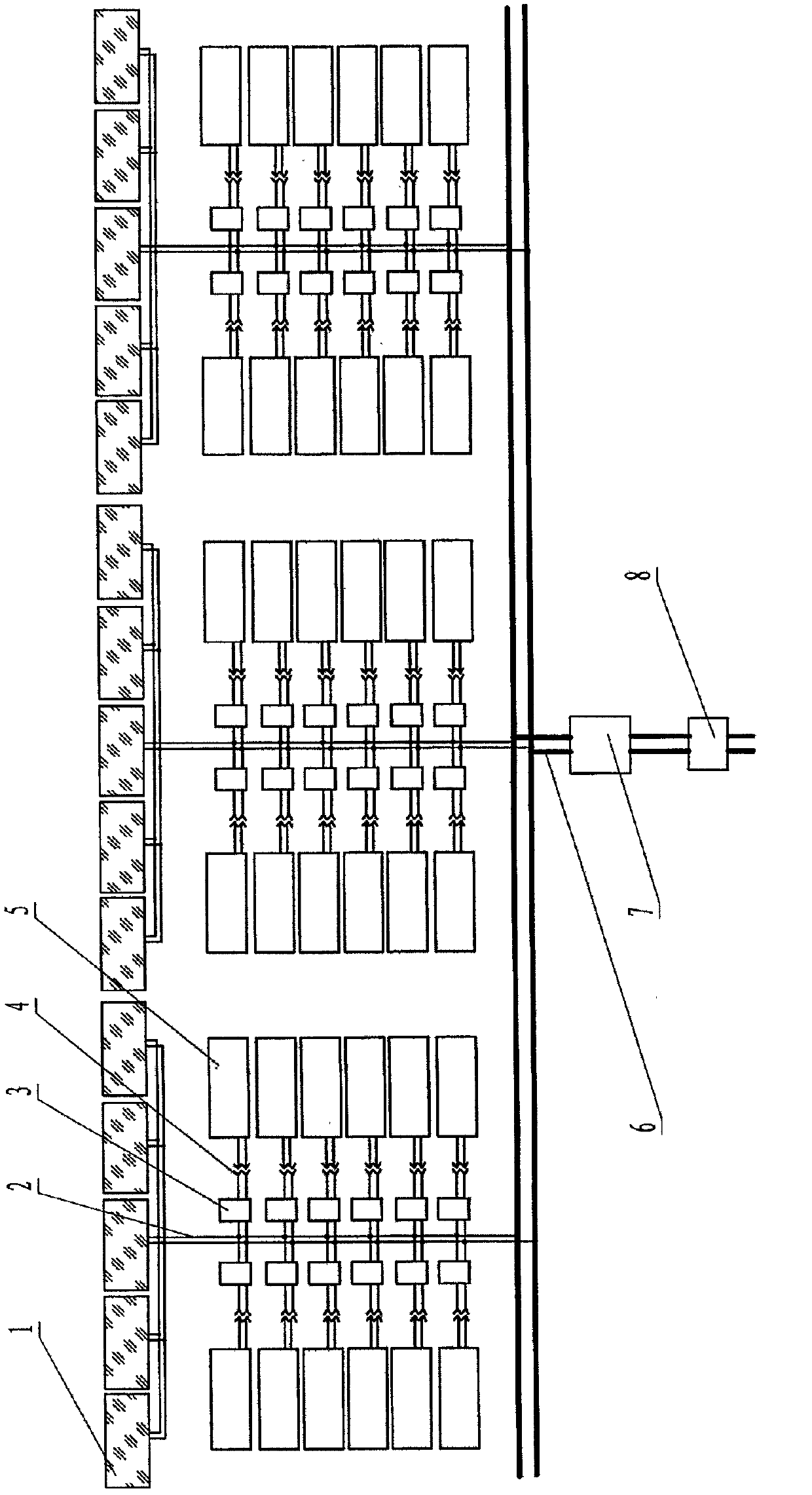 Building integrated solar power generation system