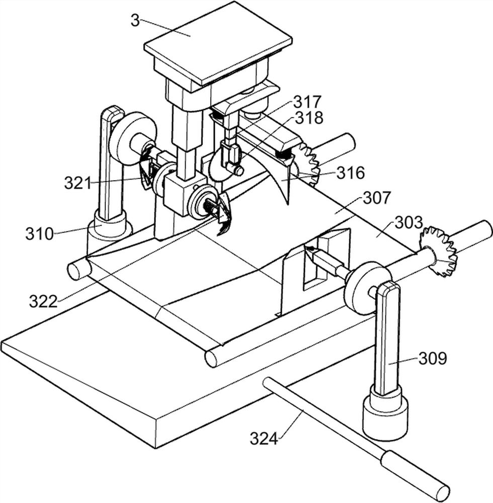 Coconut peeling and flesh taking integrated device