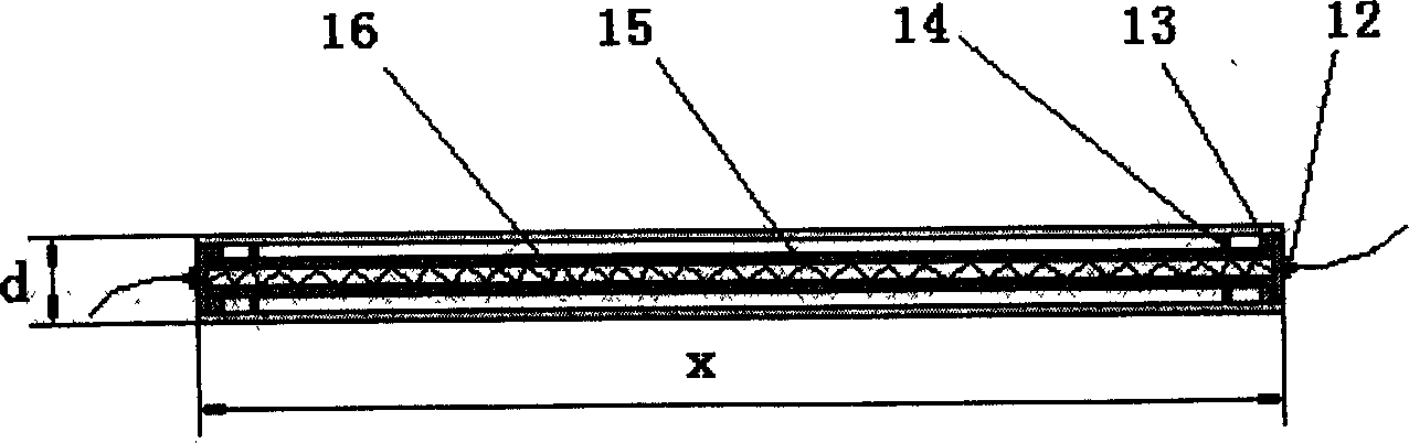 Experimental apparatus of natural-convection heat transfer for air outside large spatial outer tube