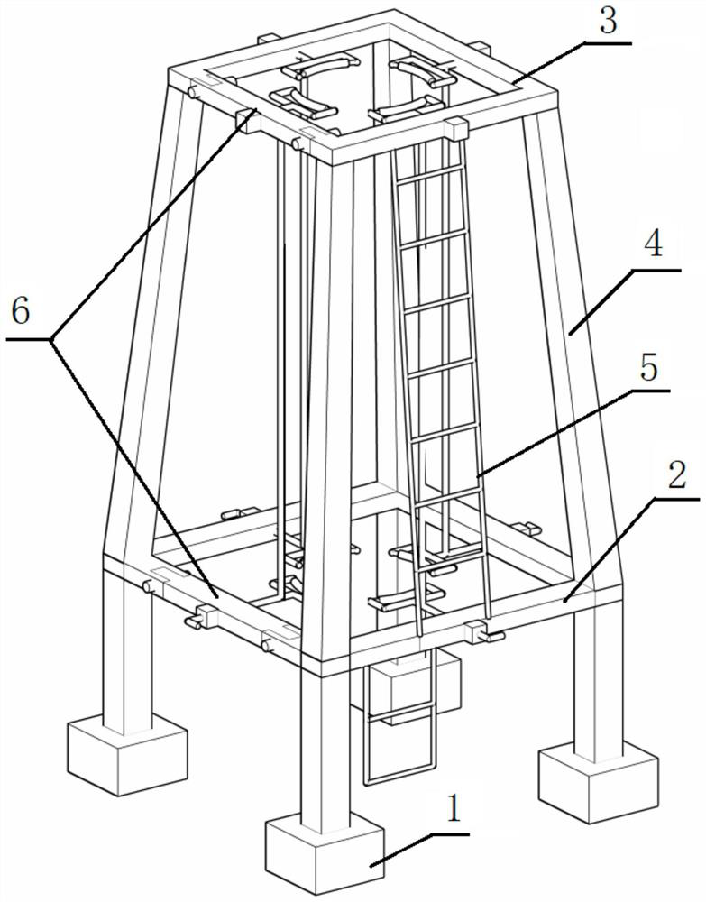 Auxiliary device for hitting ultralong steel pipe pile and application method thereof