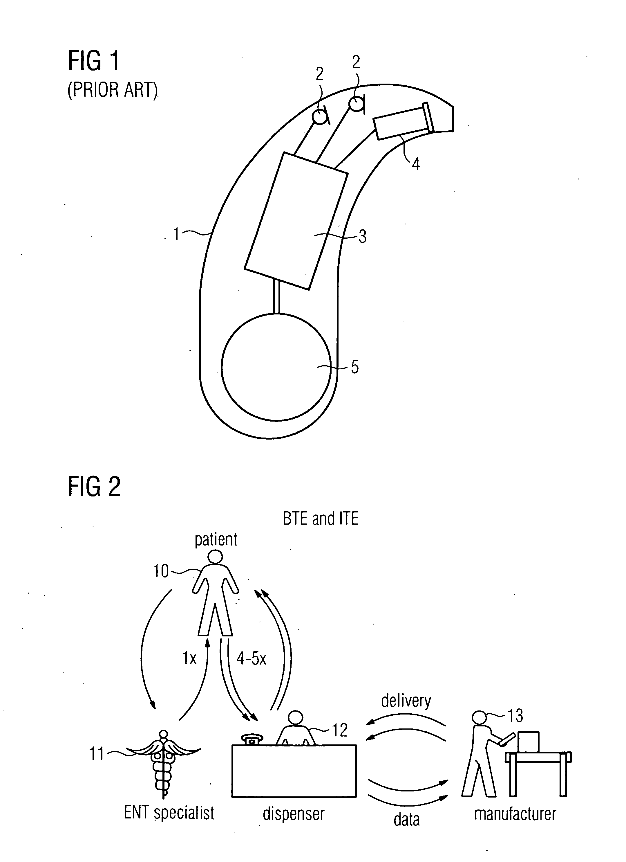 Method for adapting a hearing aid by a perceptive model