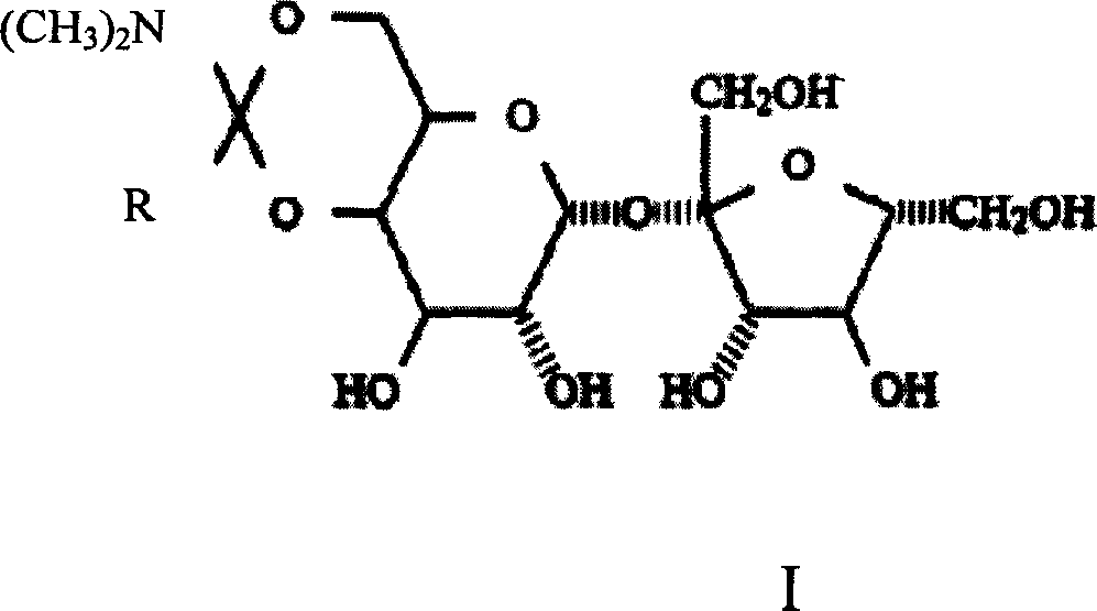 Method of preparing trichloro sucrose-6-organic acid ester