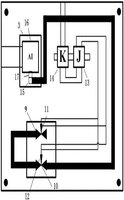 Automatic-purging accurate-statistics ammonia removal maintenance system for electrolytic electroplating plant