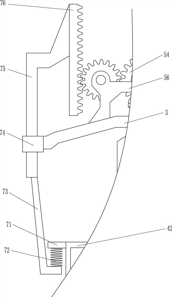 An automatic potting device for potted plants