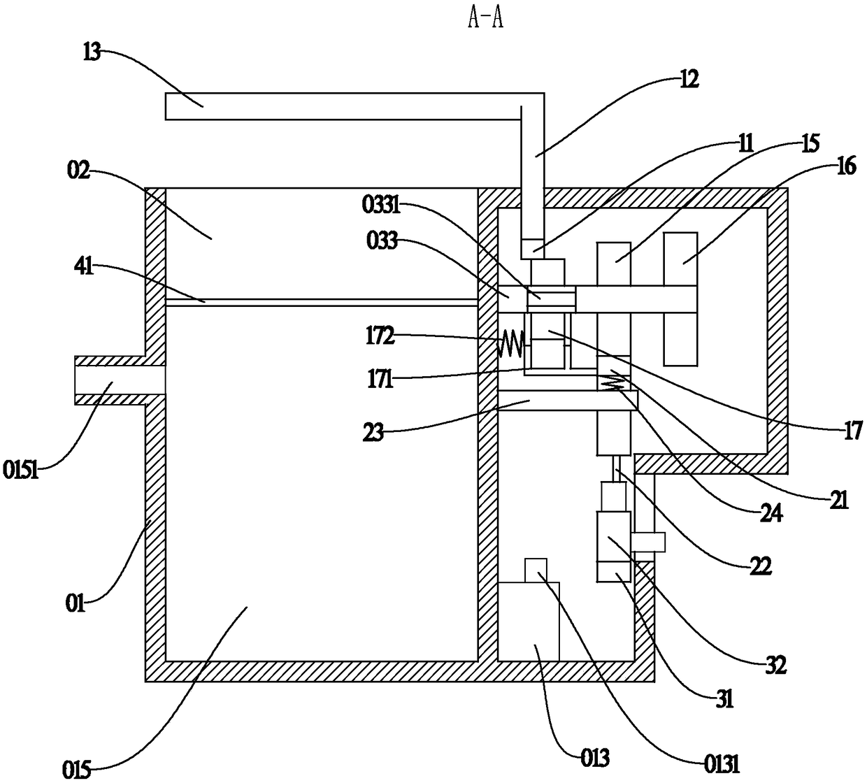 Water irrigation device with convenient adjustment